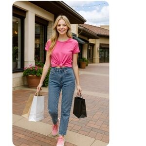 BRANDY MELVILLE JOHN GALT Slim High Waist Jeans Size Jrs Medium